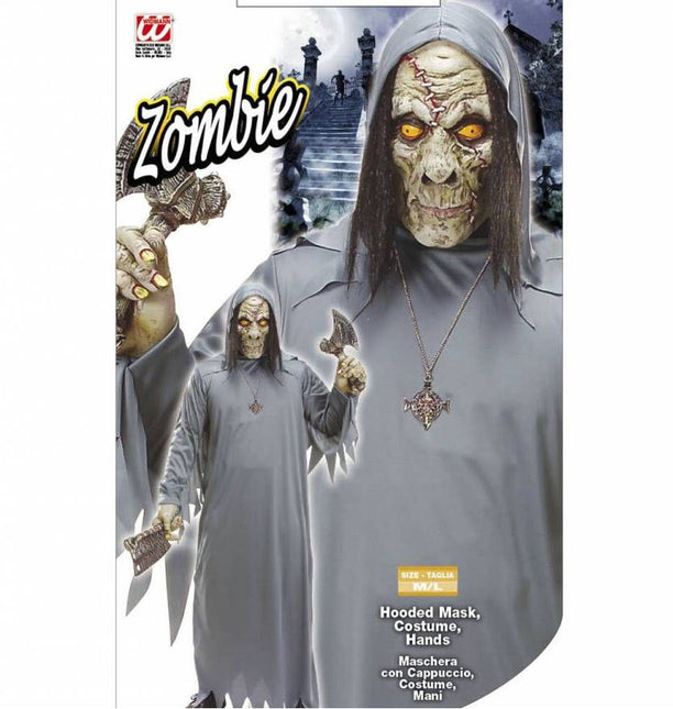 Halloweenkostuum zombie pak van grote klasse