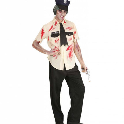 Halloweenkostuum zombie politieman