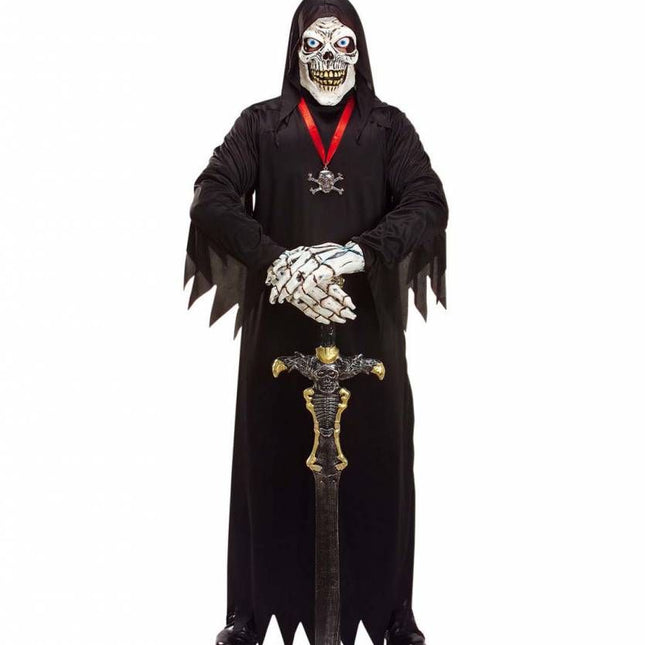 Halloweenkostuums skelet set