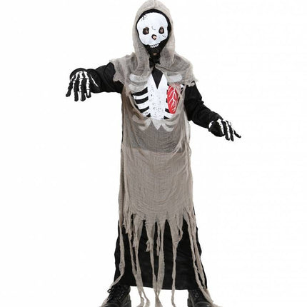 Horror-outfit: Zombie geraamte