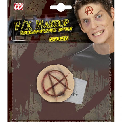 Horroraccessoires: Brandmerk Anarchie teken