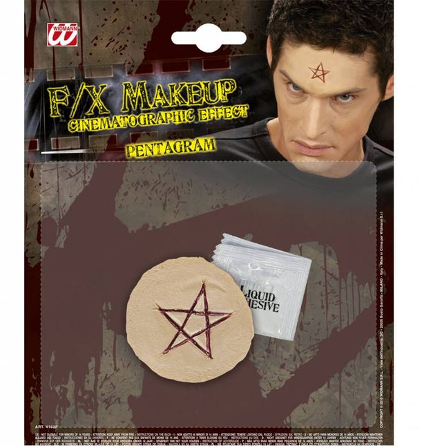 Horroraccessoires: Pentagram brandmerk