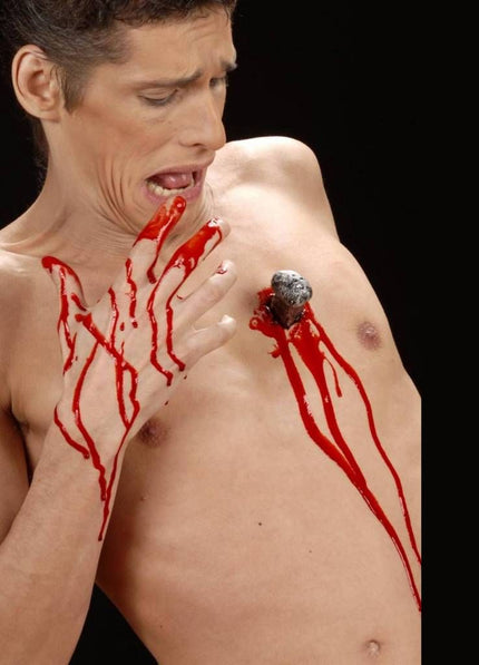 Horroraccessoires: Pin in de borst
