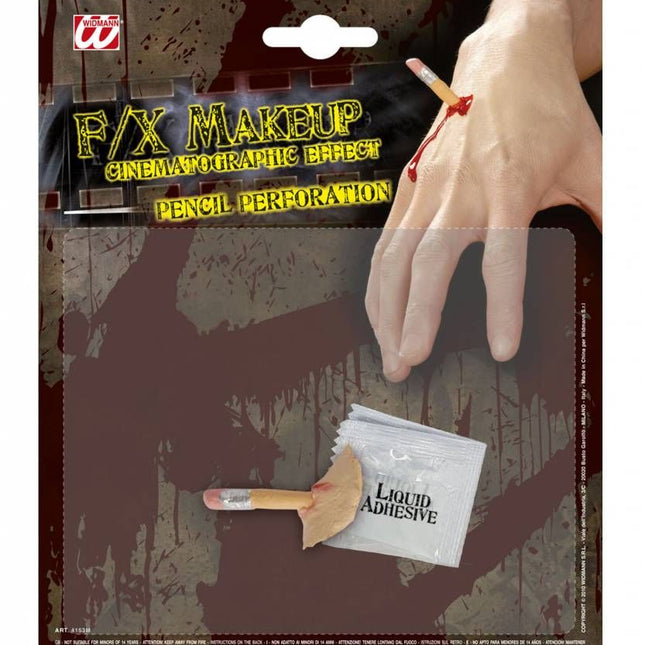Horroraccessoires: Potlood door de hand
