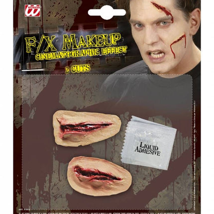 Horroraccessoires: Twee snijwonden