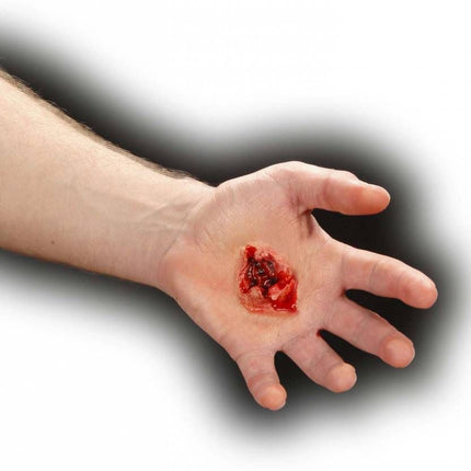 Horroraccessoires: Uitgaande kogelwond