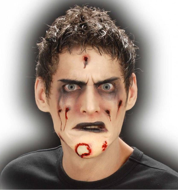 Horroraccessoires: Zombie-huid (kin)