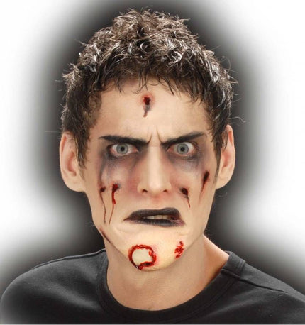 Horroraccessoires: Zombie-huid (kin)