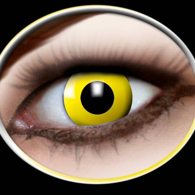 Party-accessoires: Contactlens Geel
