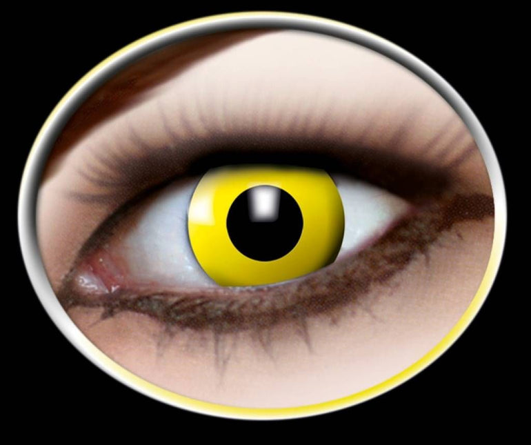 Party-accessoires: Contactlens Geel