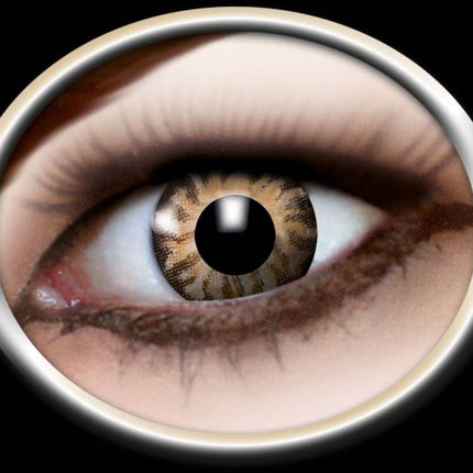 Party-accessoires: Contactlens Tijger