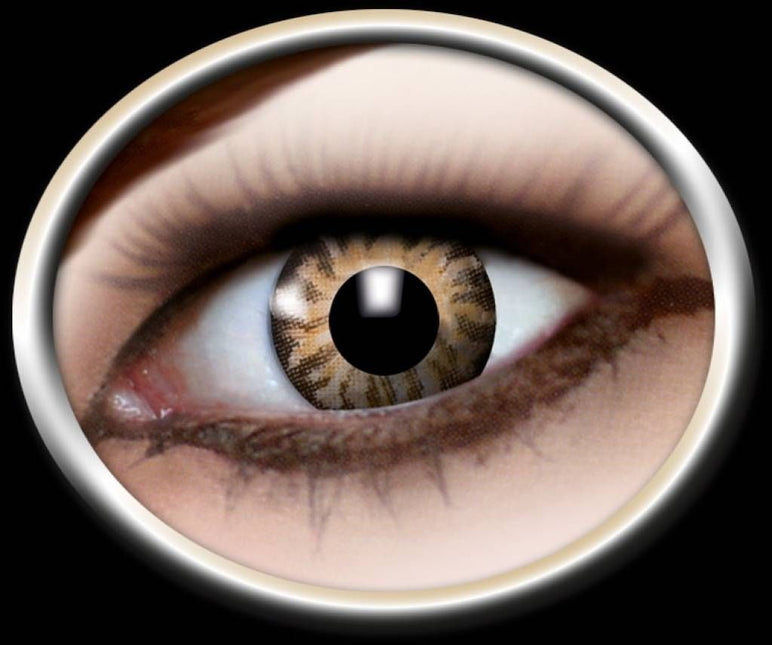 Party-accessoires: Contactlens Tijger