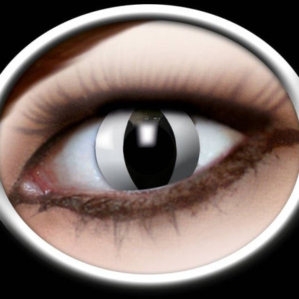 Party-accessoires: Contactlens Zwarte Kater